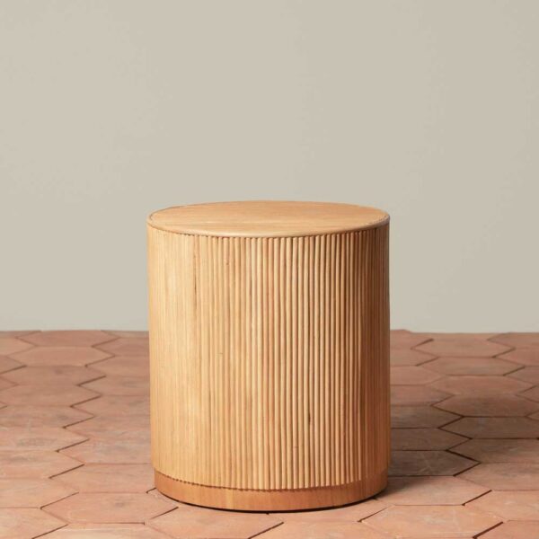 Gabriella Rattan Side Table